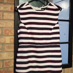 Banana Republic blue and white dress